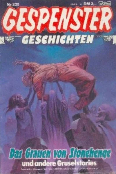 Cover of Das Grauen von Stonehenge