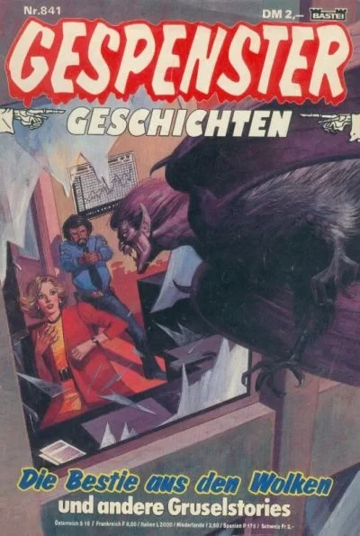 Cover of Die Bestie aus den Wolken
