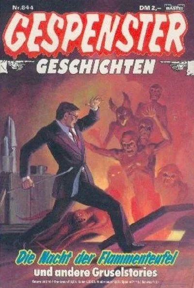 Cover of Die Nacht der Flammenteufel