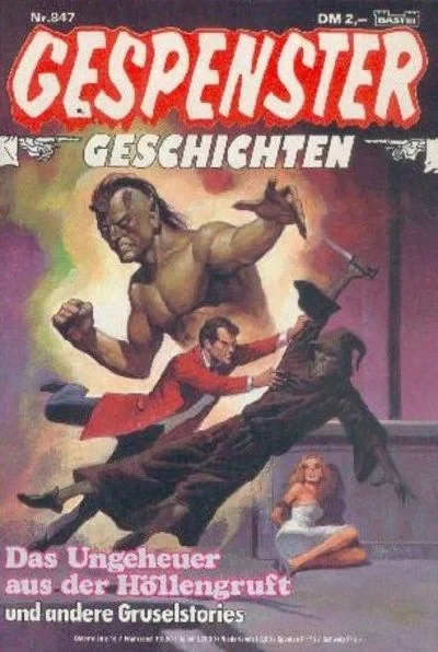 Cover of Das Ungeheuer aus der Höllengruft