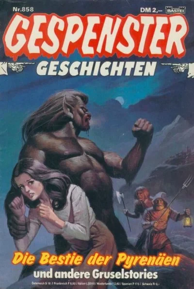 Cover of Die Bestie der Pyrenäen