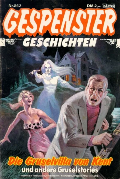 Cover of Die Gruselvilla von Kent