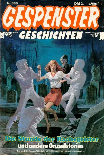 Cover of Die Stunde der Rachegeister