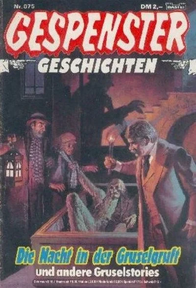 Cover of Die Nacht in der Gruselgruft