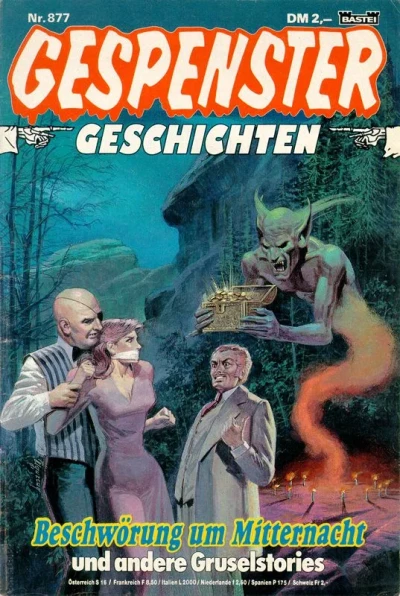 Cover of Beschwörung um Mitternacht