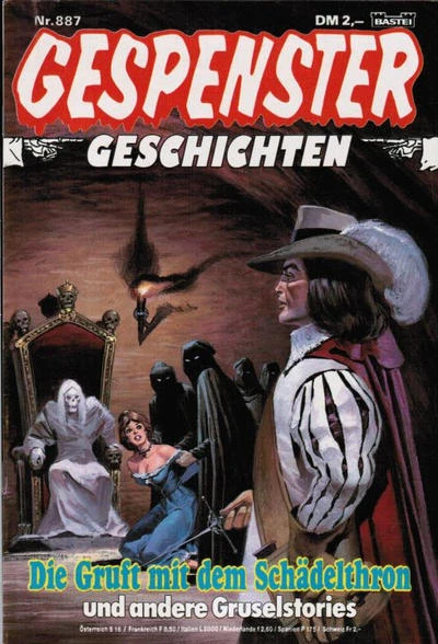 Cover of Die Gruft mit dem Schädelthron