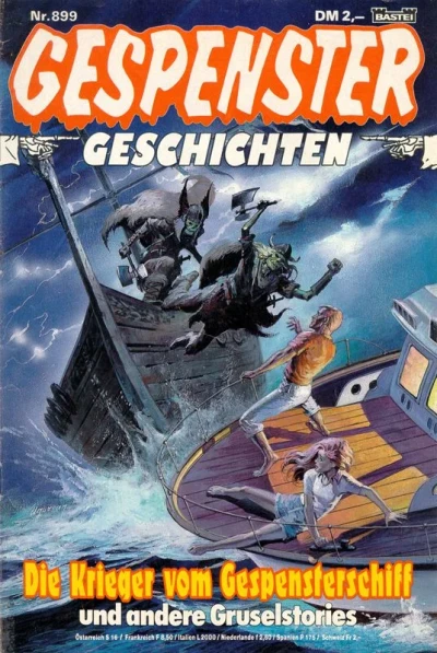 Cover of Der Krieger vom Gespensterschiff