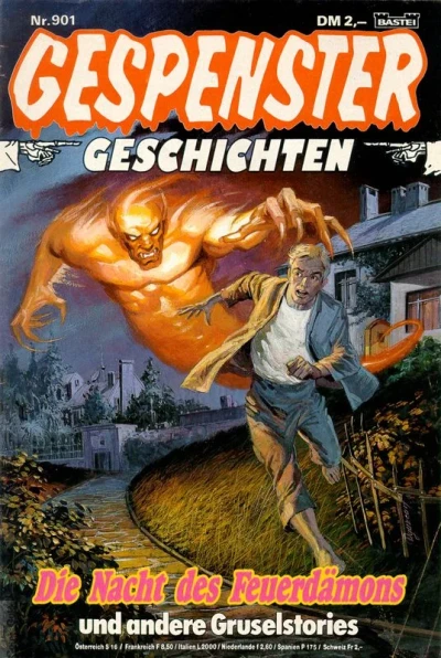 Cover of Die Nacht des Feuerdämons
