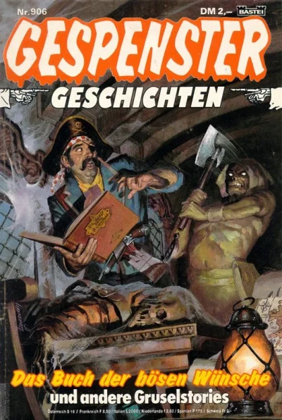 Cover of Das Buch der bösen Wünsche