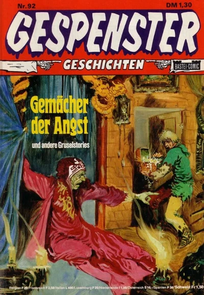 Cover of Gemächer der Angst