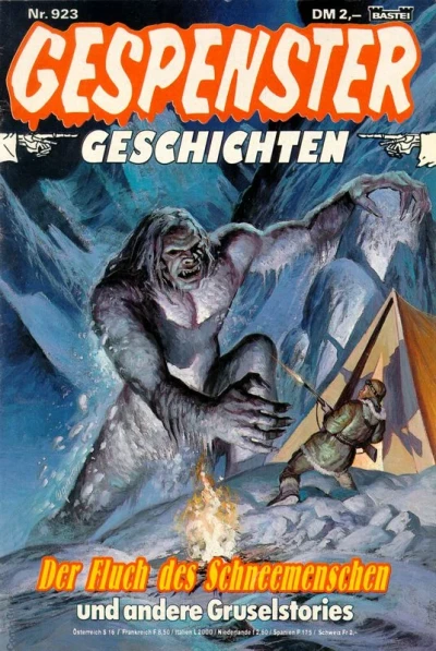 Cover of Der Fluch des Schneemenschen