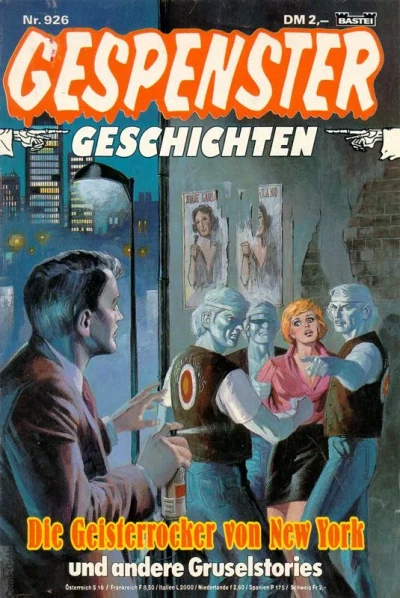 Cover of Die Geisterrocker von New York