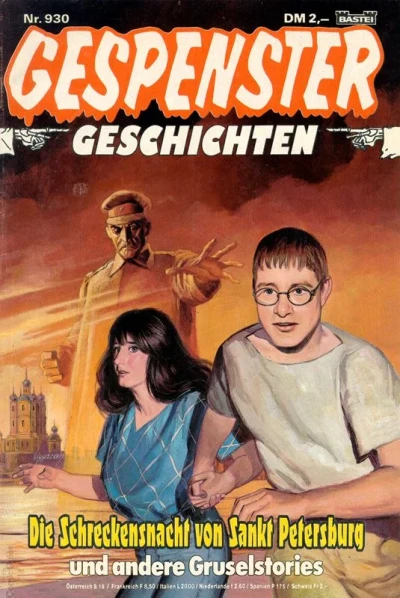 Cover of Die Schreckensnacht von Sankt Petersburg