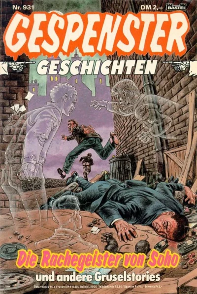 Cover of Die Rachegeister von Soho