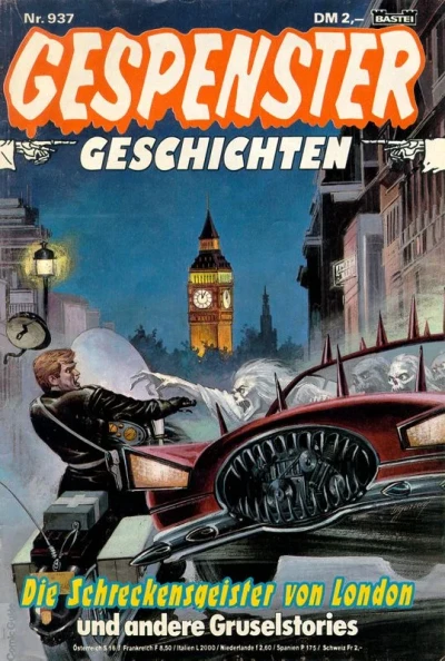 Cover of Die Schreckensgeister von London