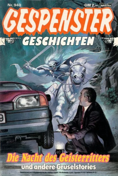 Cover of Die Nacht des Geisterritters