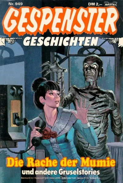 Cover of Die Rache der Mumie