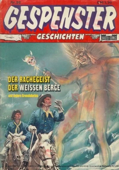 Cover of Der Rachegeist der weissen Berge