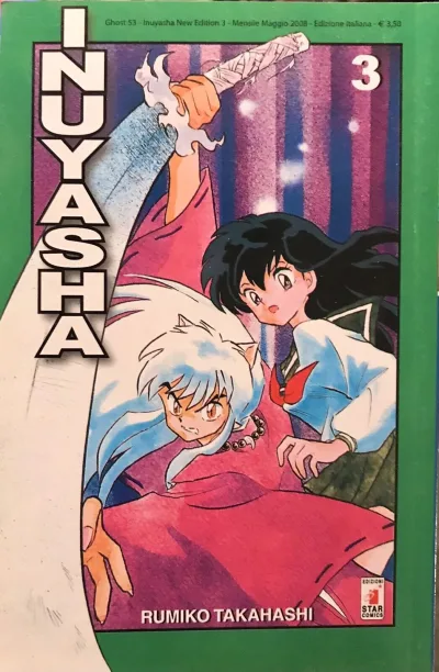 Cover of Inuyasha new edition 3