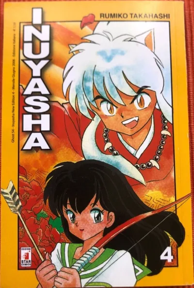 Cover of Inuyasha new edition 4