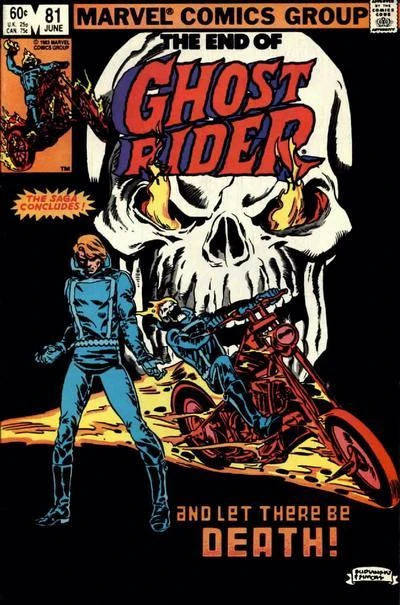 Cover of The End of the Ghost Rider!
