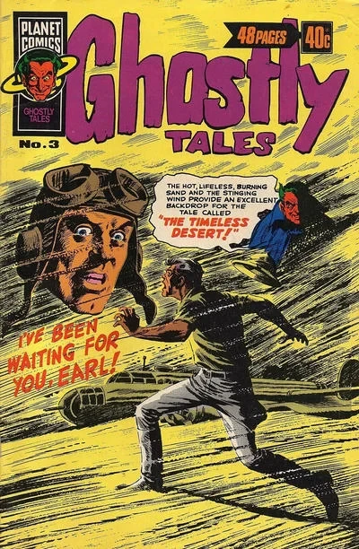 Cover of The Timeless Desert!