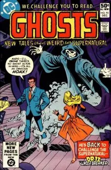 Cover of Ghosts and the Supernatural / The Man Who Lost His Spirit / Spectral Bullets Cannot Kill! / The Victim / The Labyrinth Trap / Mr. Invisible Mann / All the Stage is a Haunt