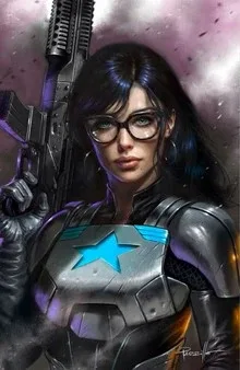 Cover of 616 Comics Lucio Parrillo Baroness Virgin Variant