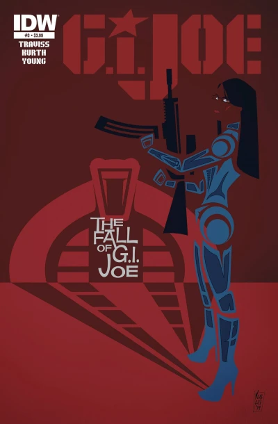 Cover of The Fall of G.I. Joe Part Three