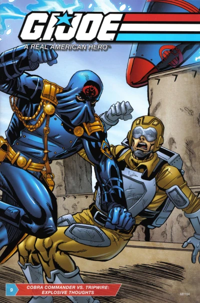 Cover of Cobra Commander vs. Tripwire: Explosive Thoughts