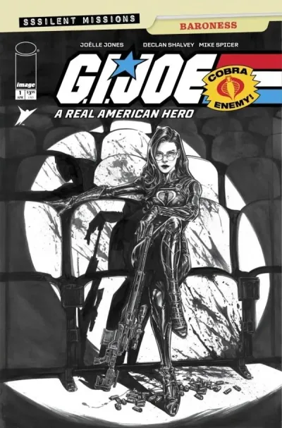 Cover of Joëlle Jones Incentive B&W Variant (1:10)