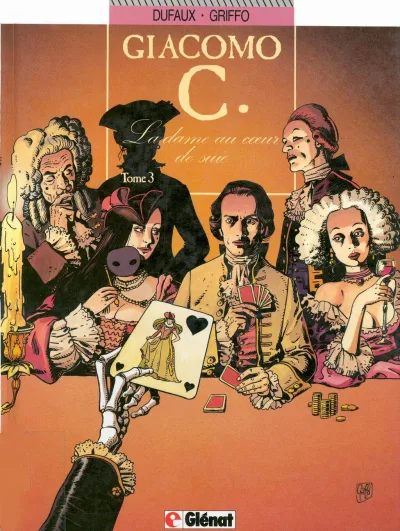 Cover of La Dame au coeur de suie