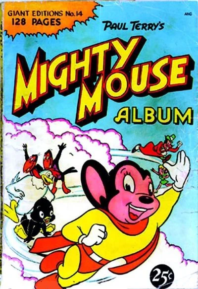 Cover of Paul Terry's Mighty Mouse Album