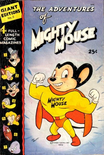 Cover of The Adventures of Mighty Mouse