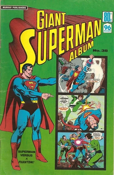Cover of Superman Versus a Phantom!