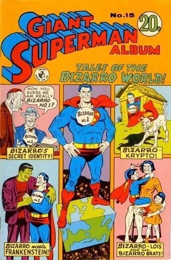 Cover of Tales of the Bizarro World!