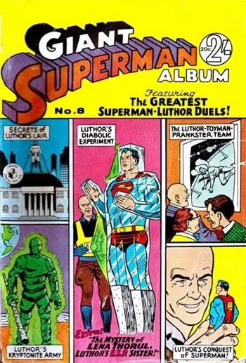 Cover of The Greatest Superman-Luthor Duels