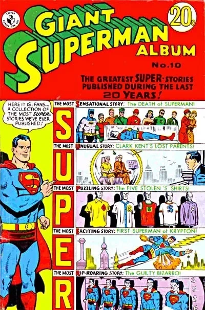 Cover of The Greatest Super-Stories Published During the Last 20 Years