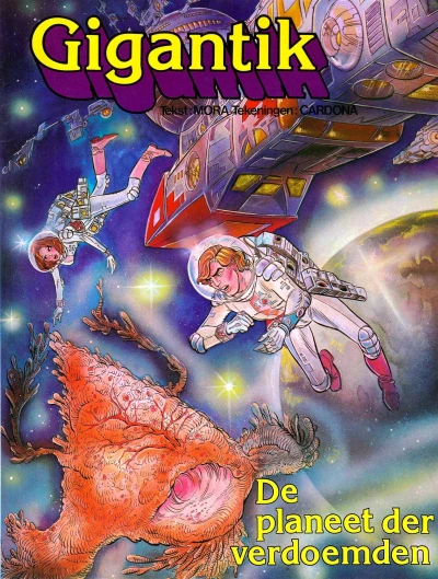 Cover of De planeet der verdoemden