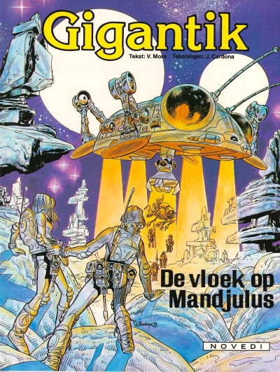 Cover of De vloek op Mandjulus
