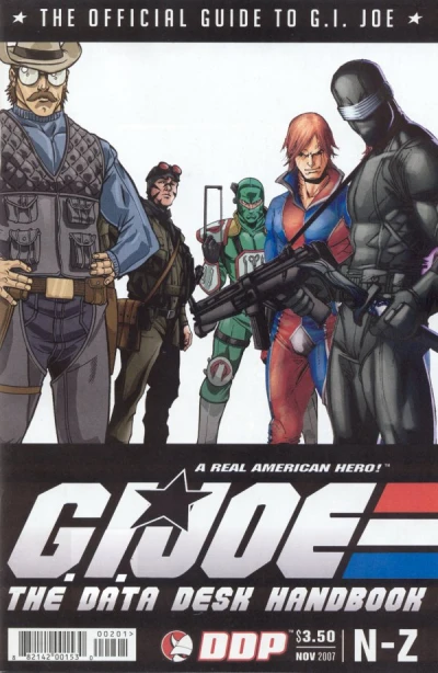 Cover of G.I.Joe: The Data Desk Handbook N-Z