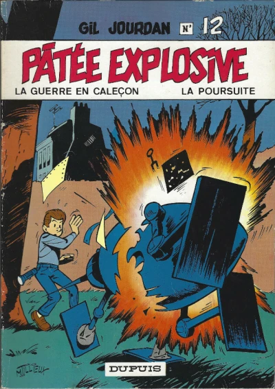 Cover of Pâtée explosive -La guerre en caleçon - La poursuite
