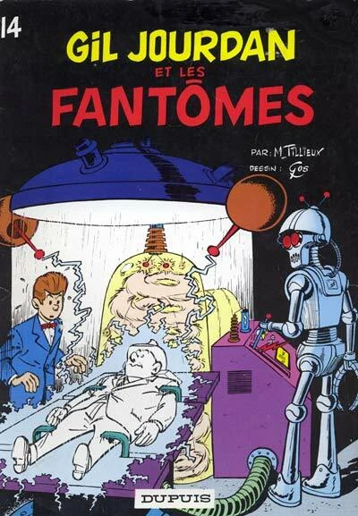 Cover of Gil Jourdan et les fantômes