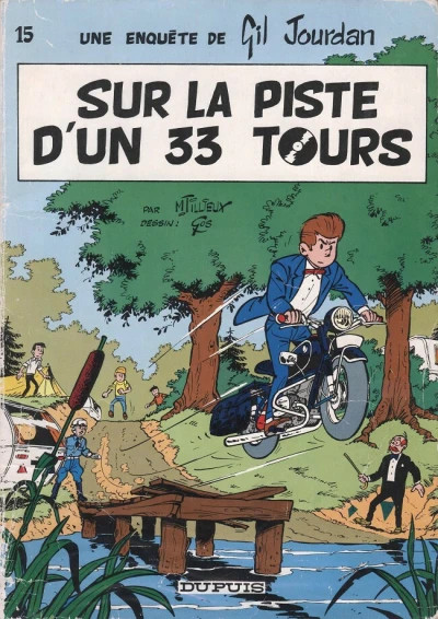 Cover of Sur la piste d'un 33 tours