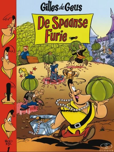 Cover of De Spaanse furie
