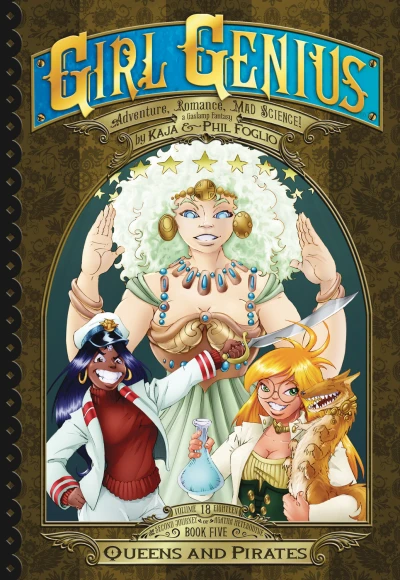 Cover of Book Five: Queens and Pirates