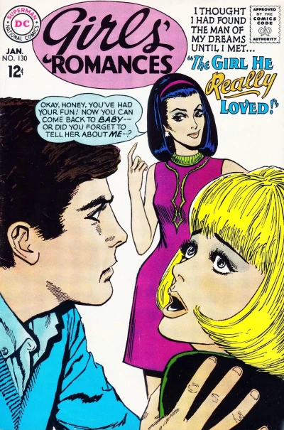 Cover of The girl he really loved!