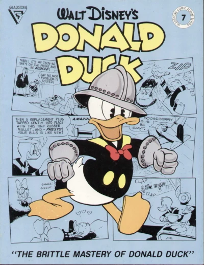 Cover of Donald Duck - The Brittle Mastery of Donald Duck