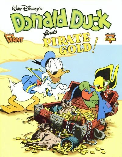 Cover of Donald Duck finds pirate gold!