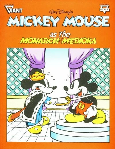 Cover of Mickey Mouse as the Monarch of Medioka